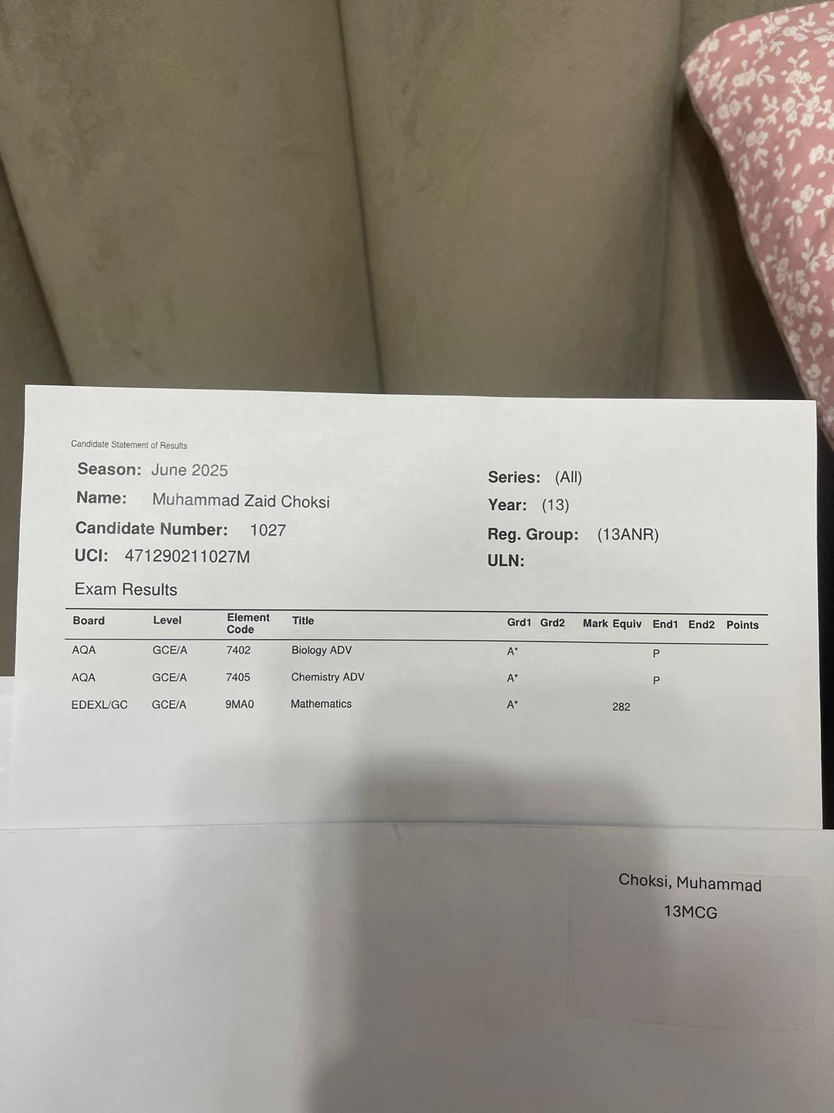 A-Level results: A*A*A*